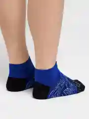 Синий носки унисекс средней длины
