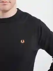 Черный джемпер подростковый мужской