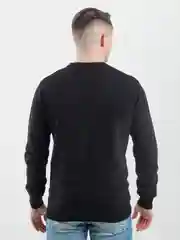 Черный джемпер подростковый мужской
