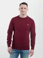 Бордовый джемпер подростковый мужской