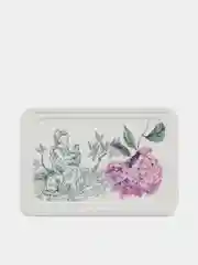 Белый прямоугольный контейнер "Toile de jouy"