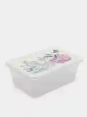 Прозрачный прямоугольный контейнер "Toile de jouy"