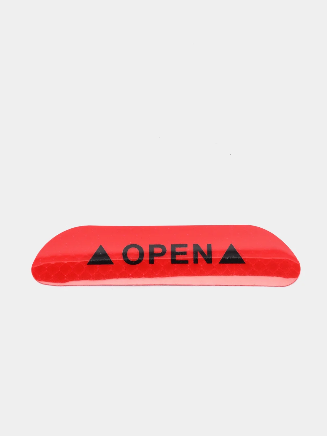 Красный наклейка светоотражающая на двери автомобиля OPEN, 4 шт
