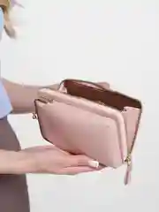 Розовый женская сумка-кошелек