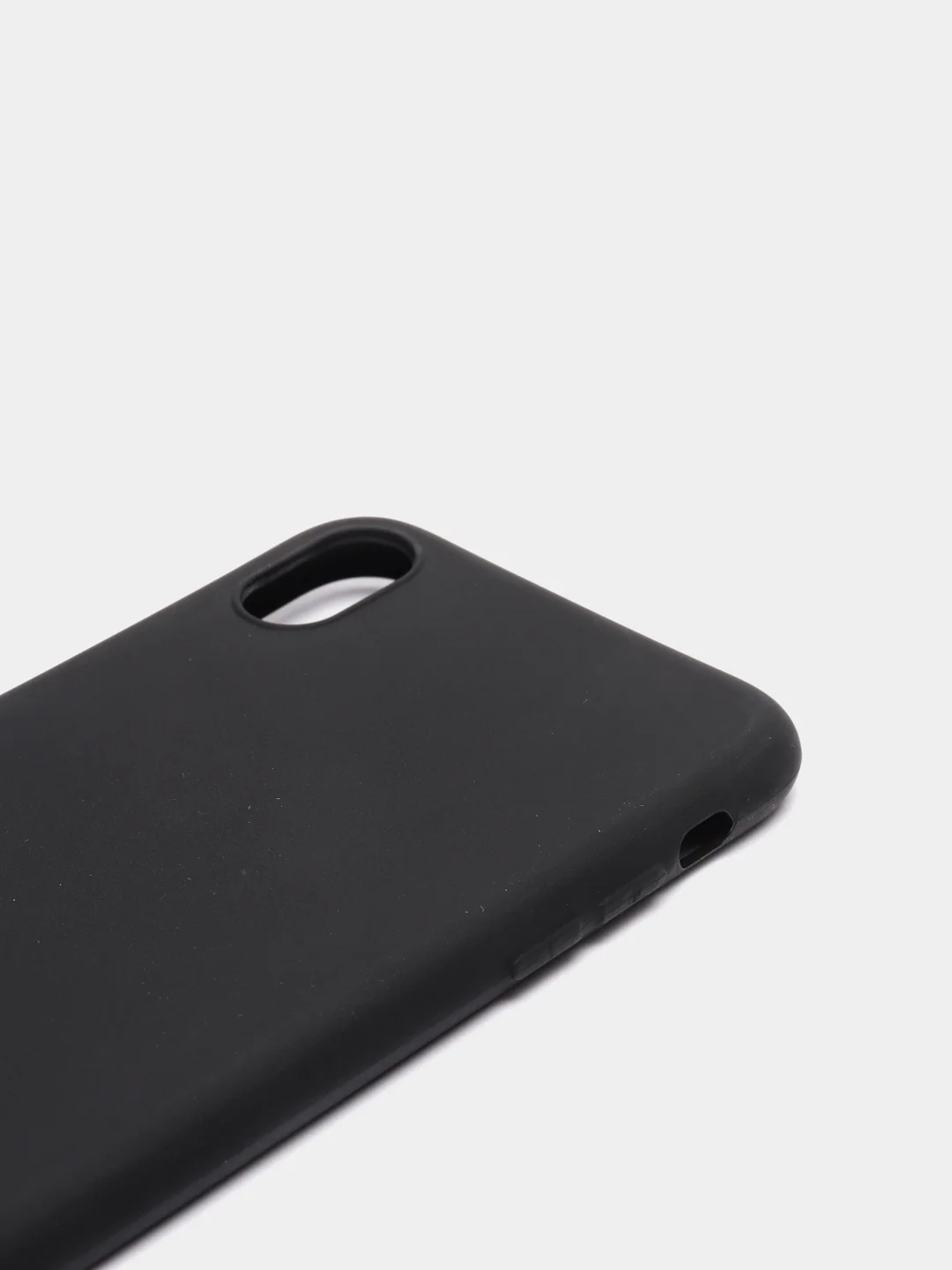 Чехол Apple iPhone XR черный силиконовый, Айфон ХР