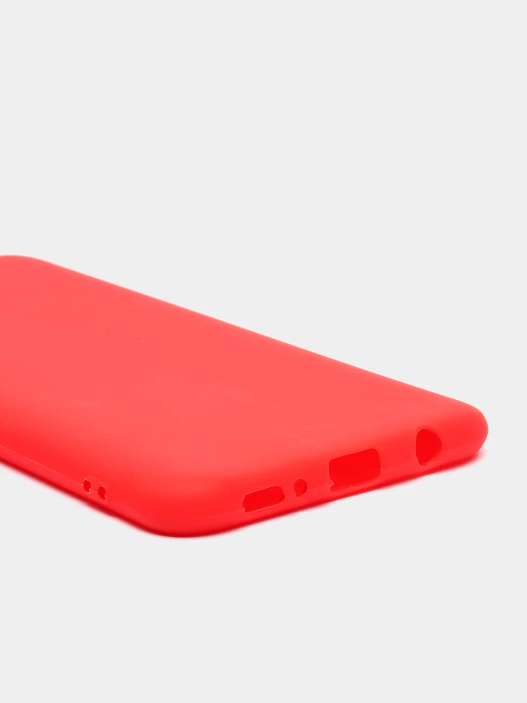 Красный чехол Samsung Galaxy A50 / A50s / A30s / Самсунг Галакси А50 силиконовый цветной матовый
