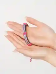 Женский браслет, кожаный