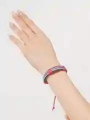 Женский браслет, кожаный