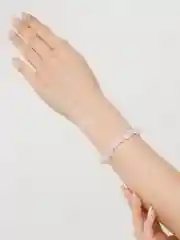 Белый браслет женский, на застежке, 4 цвета