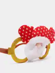 Алый очки новогодние
