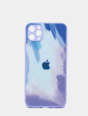 Чехол силиконовый стеклянный (закаленный) на Apple iPhone 12,11,7,8,SE,Pro,Max глянец