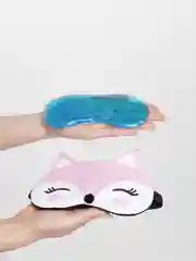 Розовый маска для сна с гидрогелем