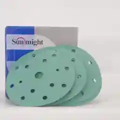 Круг шлифовальный на липучке Sunmight P180 D, 150 мм, 5 штук