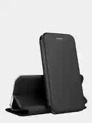 Темно-синий чехол книжка Huawei Y6 2018 / Honor 7C / 7A Pro / Y6 Prime (Хуавей Хонор 7С / 7А Про)