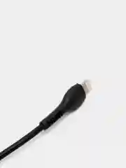 Белый кабель зарядный HOCO X37 Lightning для Apple iPhone, до 2.4А, 1 м