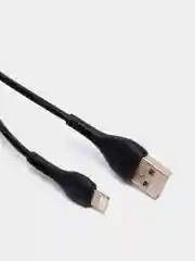 Черный кабель зарядный HOCO X37 Lightning для Apple iPhone, до 2.4А, 1 м
