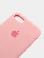 Розовый силиконовый чехол для Айфон 6/6s, 7/8, 7+/8+, X/Xs, Xr, 11, 11Pro, 11ProMax