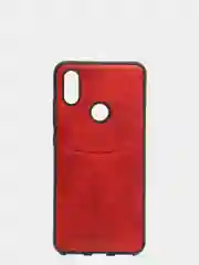 Красный чехол Xiaomi из эко кожи на модели Mi 8 Mi 8 Lite Mi 10 Mi 10 Lite Mi 6X Mi A2