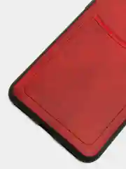 Красный чехол Xiaomi из эко кожи на модели Mi 8 Mi 8 Lite Mi 10 Mi 10 Lite Mi 6X Mi A2