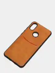 Коричневый чехол Xiaomi из эко кожи на модели Mi 8 Mi 8 Lite Mi 10 Mi 10 Lite Mi 6X Mi A2