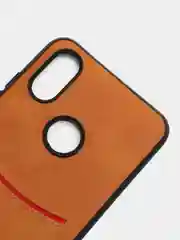 Коричневый чехол Xiaomi из эко кожи на модели Mi 8 Mi 8 Lite Mi 10 Mi 10 Lite Mi 6X Mi A2