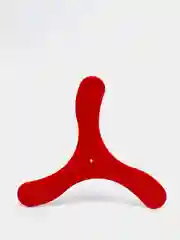 Красный бумеранг трехлопастной Фрисби, игрушка, подставка для удочки