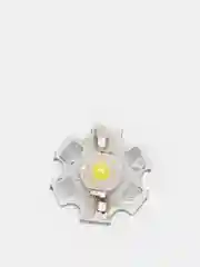 3 штуки Светодиод 3Вт 3WR на радиаторе 3.6v Белый холодный 200LM 6500K