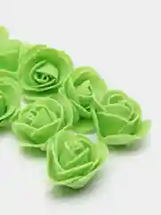 Лайм розы из фоамирана, цветы из фоамирана 3см, для рукоделия
