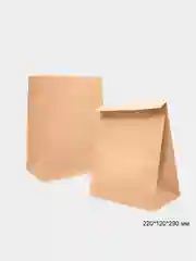 Крафт - пакет подарочный , бумажный , упаковочный