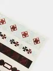 Пастельно-коралловый временные татуировки Flash Tattoo