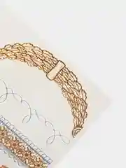 Золотой временные татуировки FLASH TATTOO