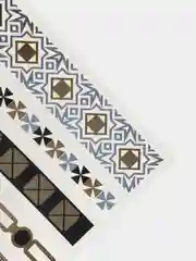 Золотой временные татуировки Flash Tattoo