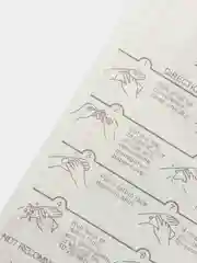 Красный временные татуировки