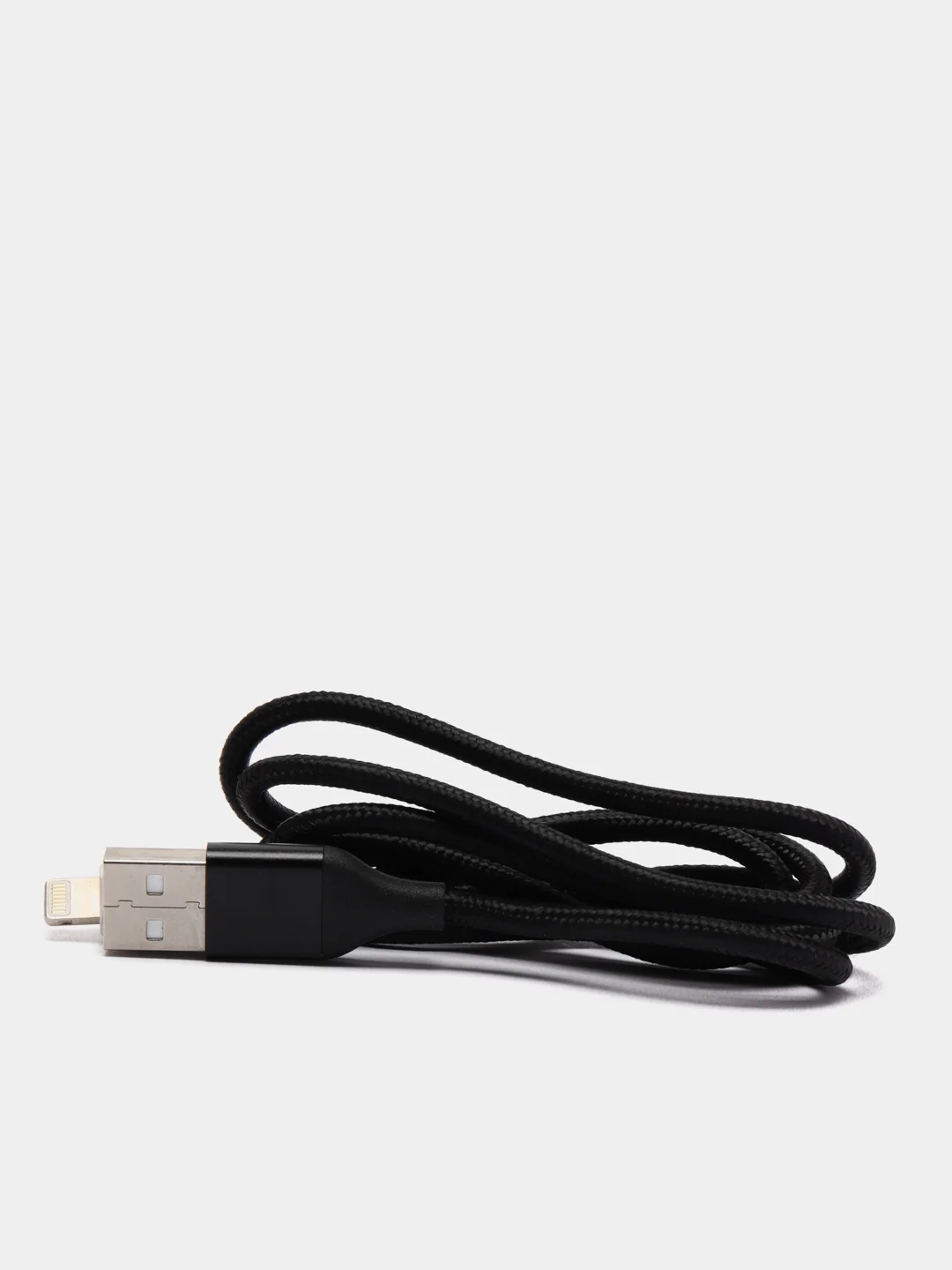 Черный магнитный кабель c разъемом-коннектором (Type-C, Micro-USB, Lightning)