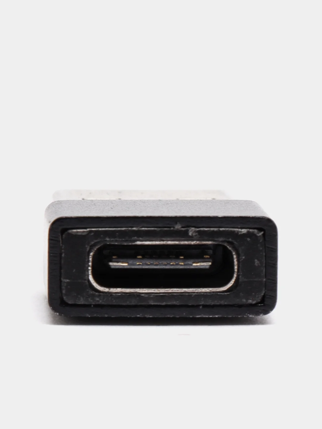 Черный переходник USB-Type-C, USB 2.0