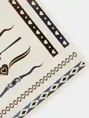 Золотой временные татуировки, FLASH TATTOO