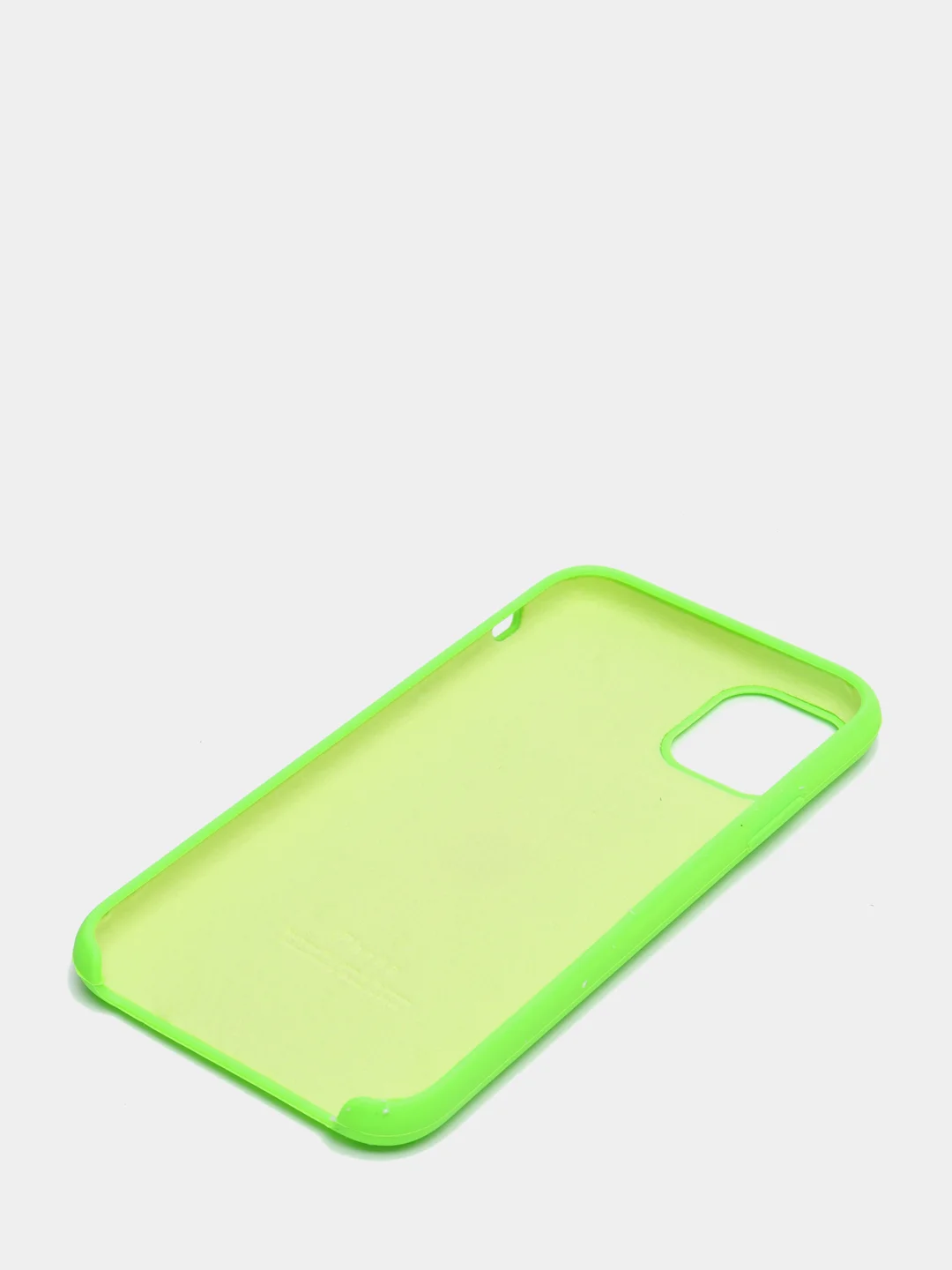 Лайм чехол Silicone Case для iPhone 11, с открытым низом