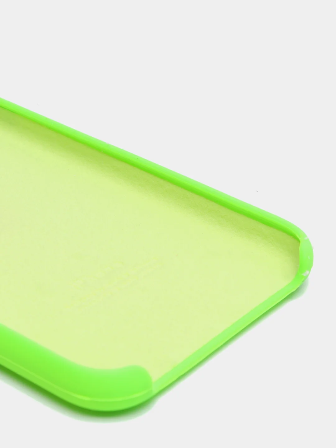 Лайм чехол Silicone Case для iPhone 11, с открытым низом