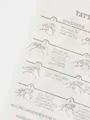 Золотой временные татуировки Flash tattoo
