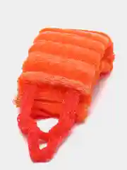 Красный мочалка массажная ЗЕБРА 42х10 см