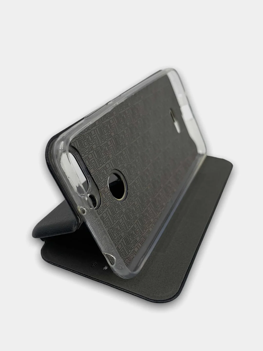 Черный чехол-книжка на Xiaomi Redmi 6