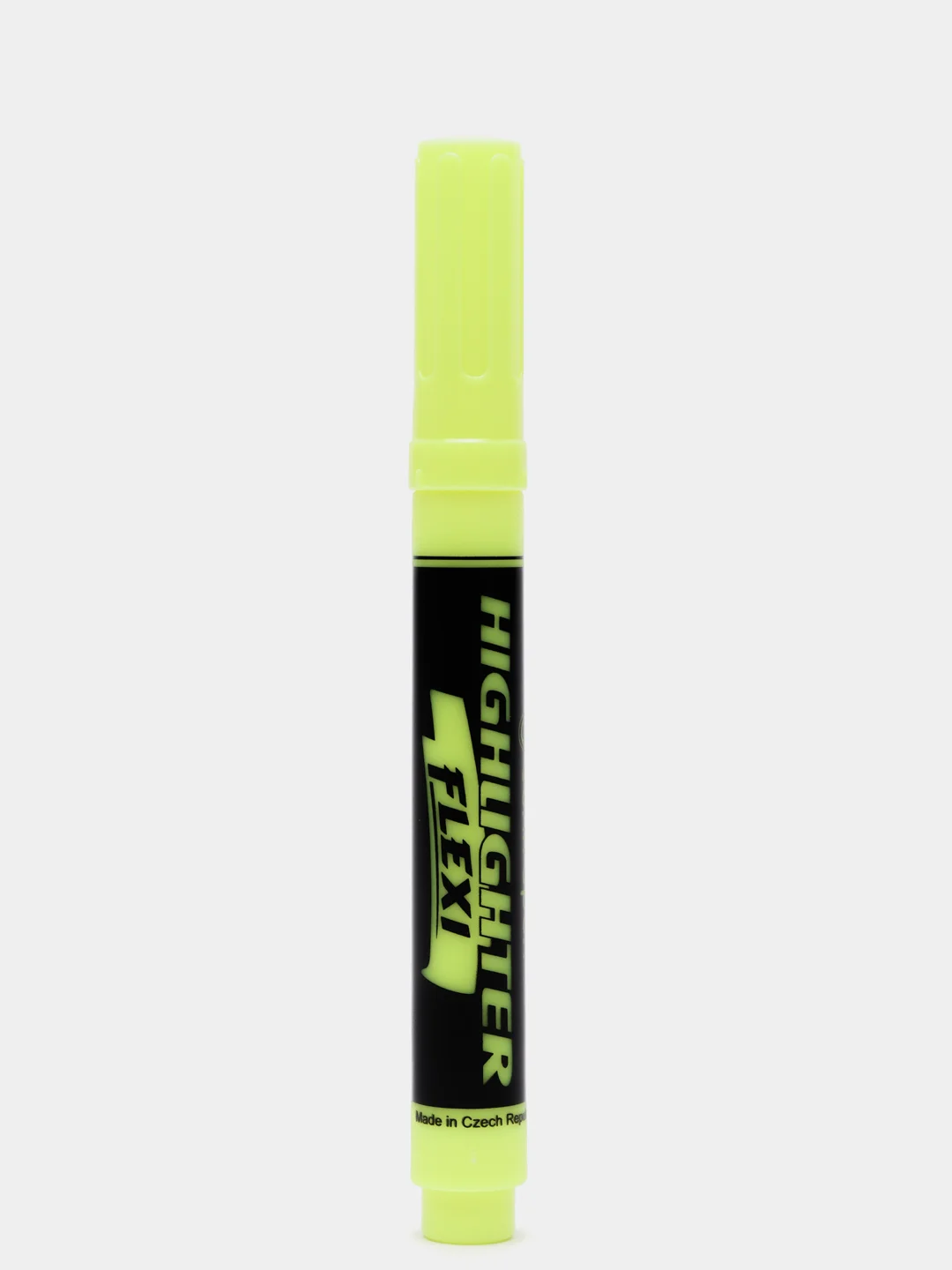 Текстовыделитель с гибким наконечником "Flexi", желтый, Centropen