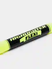 Текстовыделитель с гибким наконечником "Flexi", желтый, Centropen