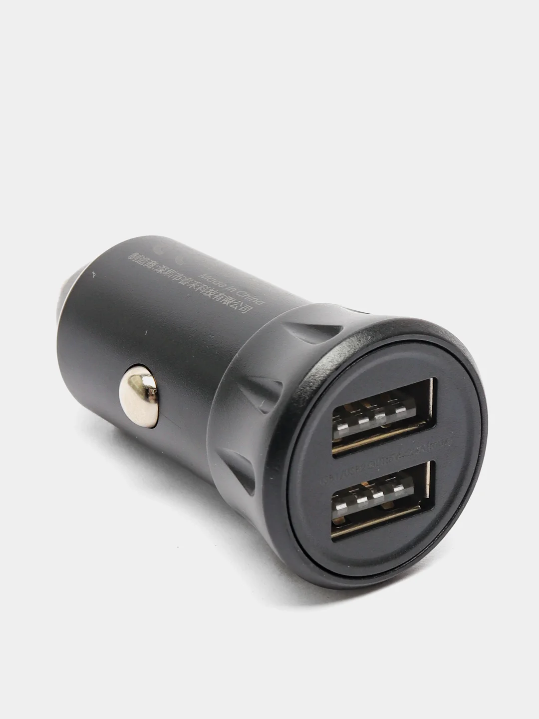 Черный автомобильное зарядное устройство USB 2,4A REMAX Vanguard RCC236 (2USB) черный