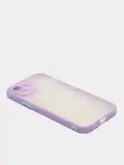 Лавандовый противоударный чехол для iPhone 11, 12, 13, Pro, ProMax, Mini, с защитой камеры
