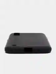 Черный чехол Samsung Galaxy A01 / M01 / Самсунг Галакси А01 / М01 силиконовый цветной матовый