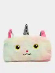 Конфетный пушистый пенал для школы "Единорог" / Пенал для девочек Kawaii