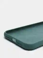 Зеленый чехол Silicone Case для iPhone 11 с закрытым низом