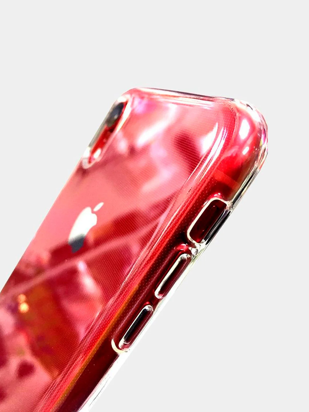 Плотный чехол iPhone XR, XS, 7, 8, Plus, 11, 12, 13, Pro, Max, mini, SE 2020, 2022 прозрачный