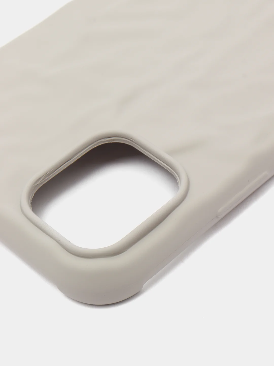 Серый чехол iPhone 11 TPU, без логотипа, закрытый низ